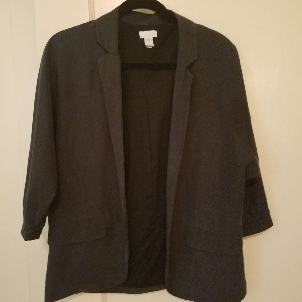 Chico's dark blue jacket